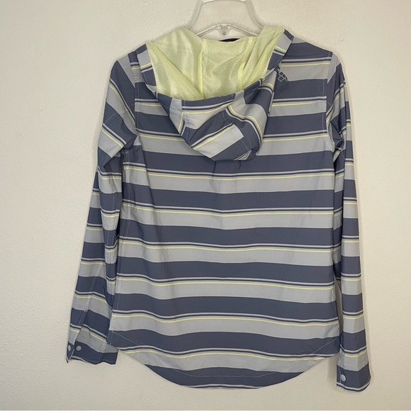 Stio Womens CFS Sun Hoodie Striped Water Repellent - Picture 5 of 8